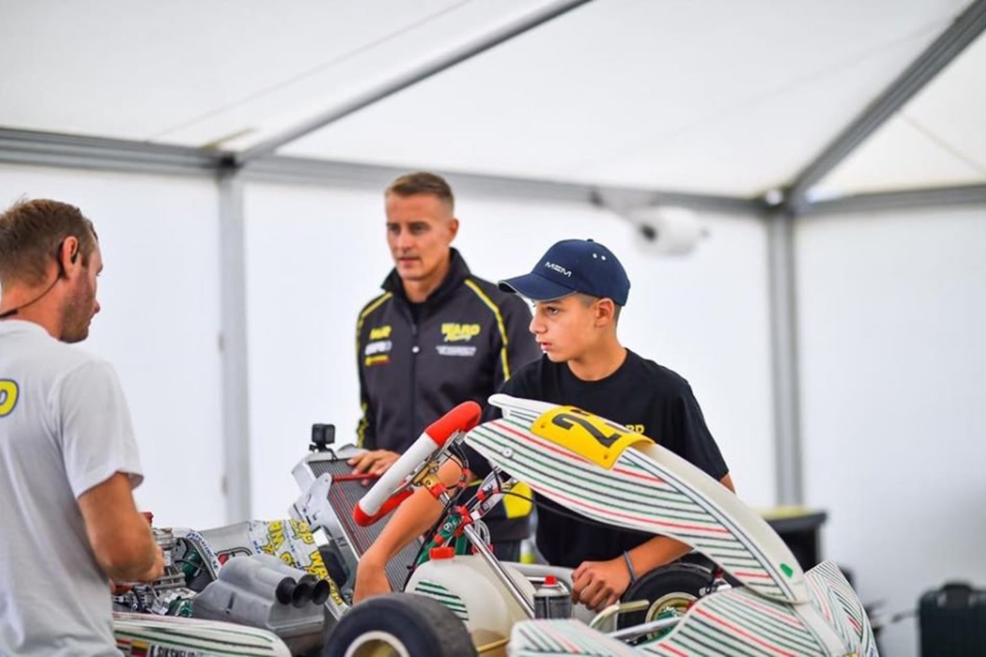  Kajaus Šikšnelio pasirodymas CIK-FIA Europos kartingo čempionate.<br> Organizatorių nuotr.