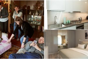 Išvydę neatpažįstamai pakeistą butą eiliniame daugiabutyje vilniečiai nesulaikė ašarų