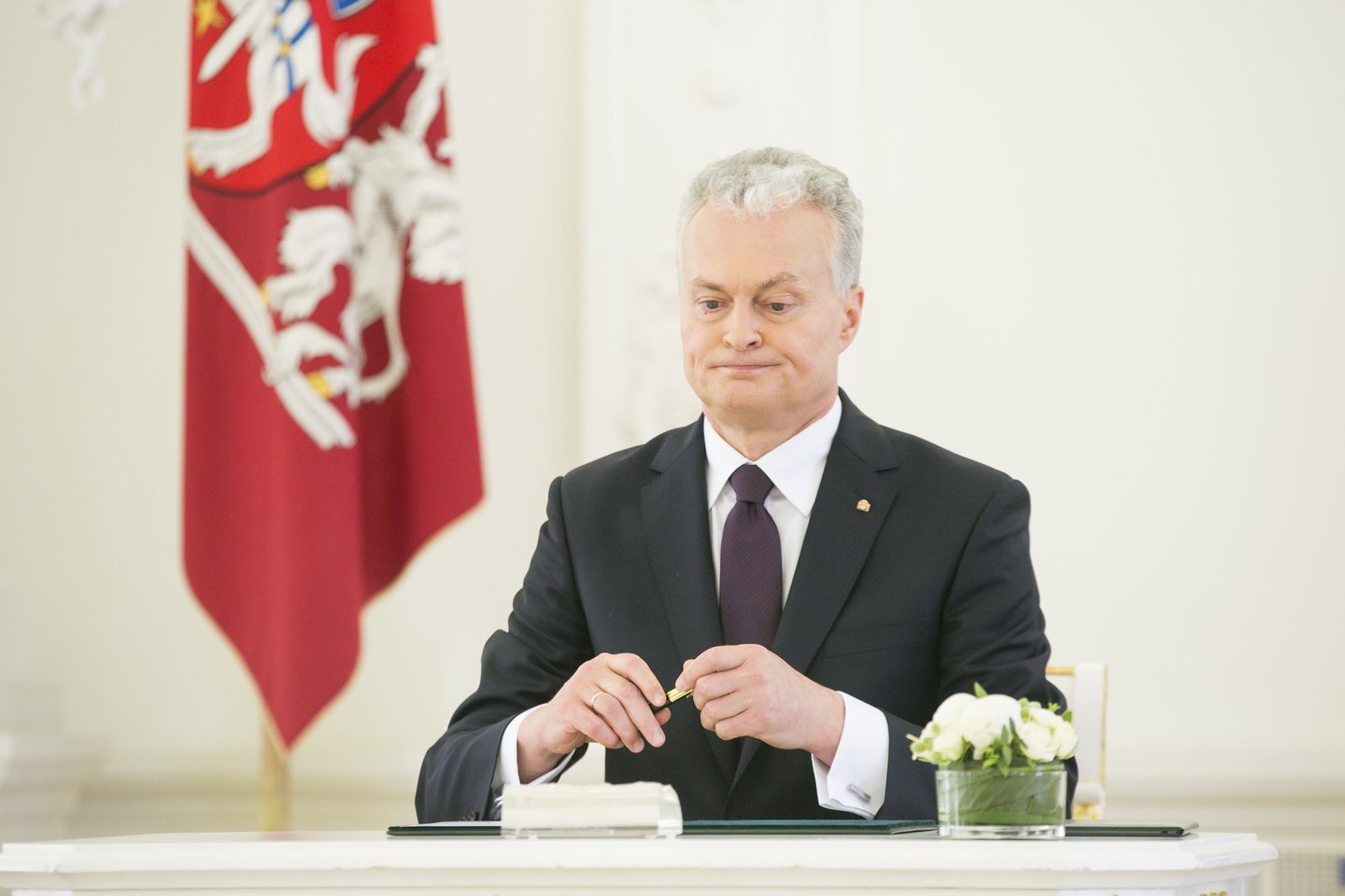 Antrą kartą šį mėnesį dėl to balsavę parlamentarai ketvirtadienį palaikė prezidento G.Nausėdos veto.<br>T.Bauro nuotr.