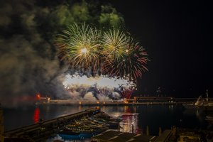 Prestižiniame fejerverkų meno festivalyje lietuvių kūrybai nusilenkė visas Monakas