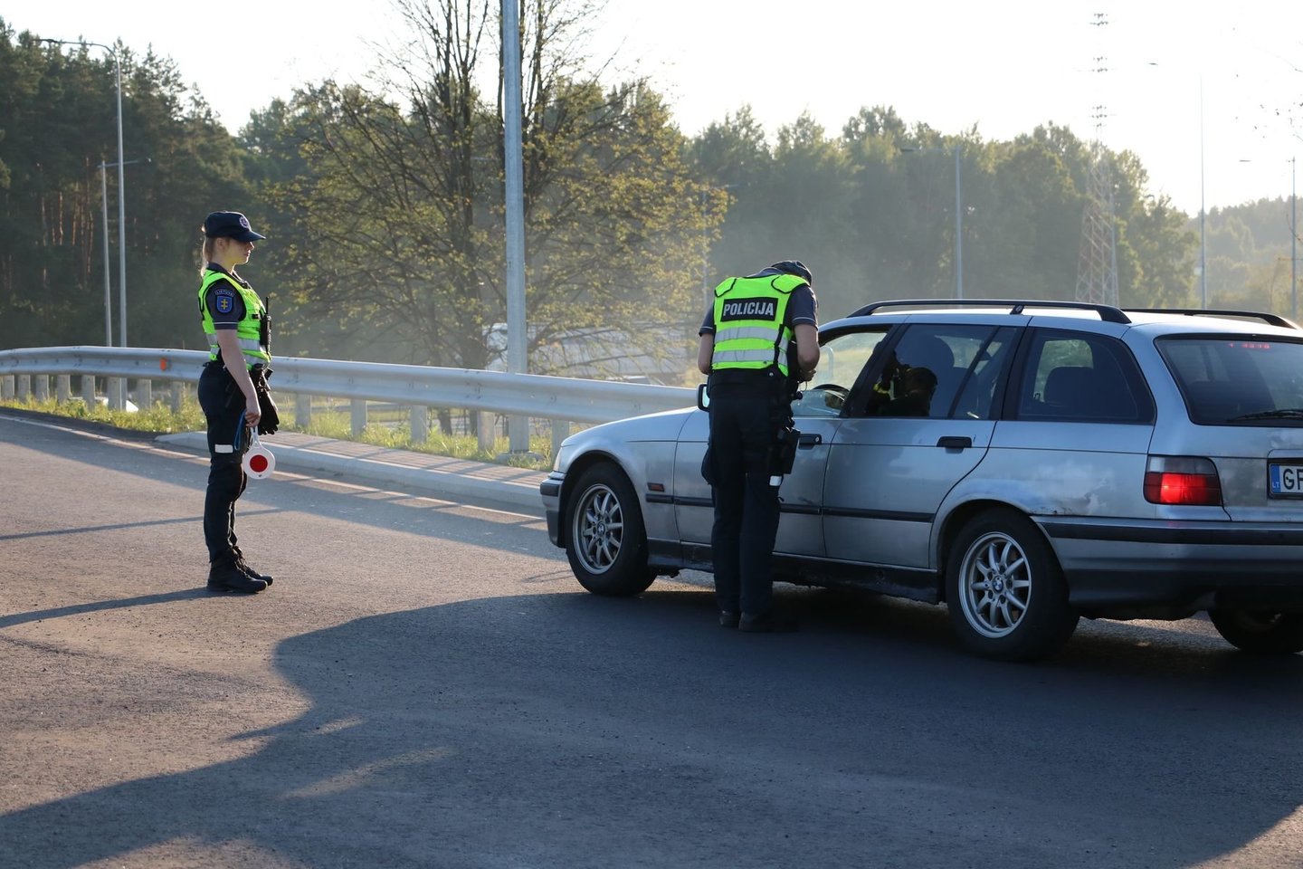  Prevencinės priemonės metu įkliuvo ir neblaivūs vairuotojai.<br>Kauno apskrities VPK nuotr.