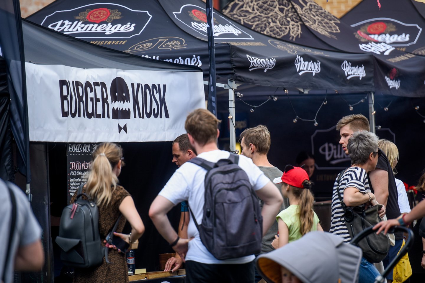 Ketvirtadienį jau penktąjį kartą vyko festivalis „Vilnius Burger Fest“.<br>D.Umbraso nuotr.