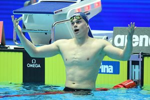 Trečio finalo nebus: D. Rapšys 200 metrų nugara nuotolyje liko 15-tas