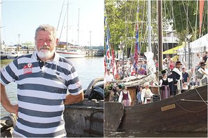 Jūros šventėje – duoklė tragiškai žuvusiam kapitonui