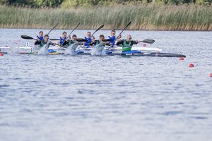 Baidarių ir kanojų irkluotojai pasaulio čempionate kovos dėl olimpinių kelialapių