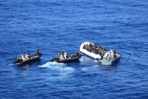 Prie Libijos krantų rasti 62 migrantų kūnai