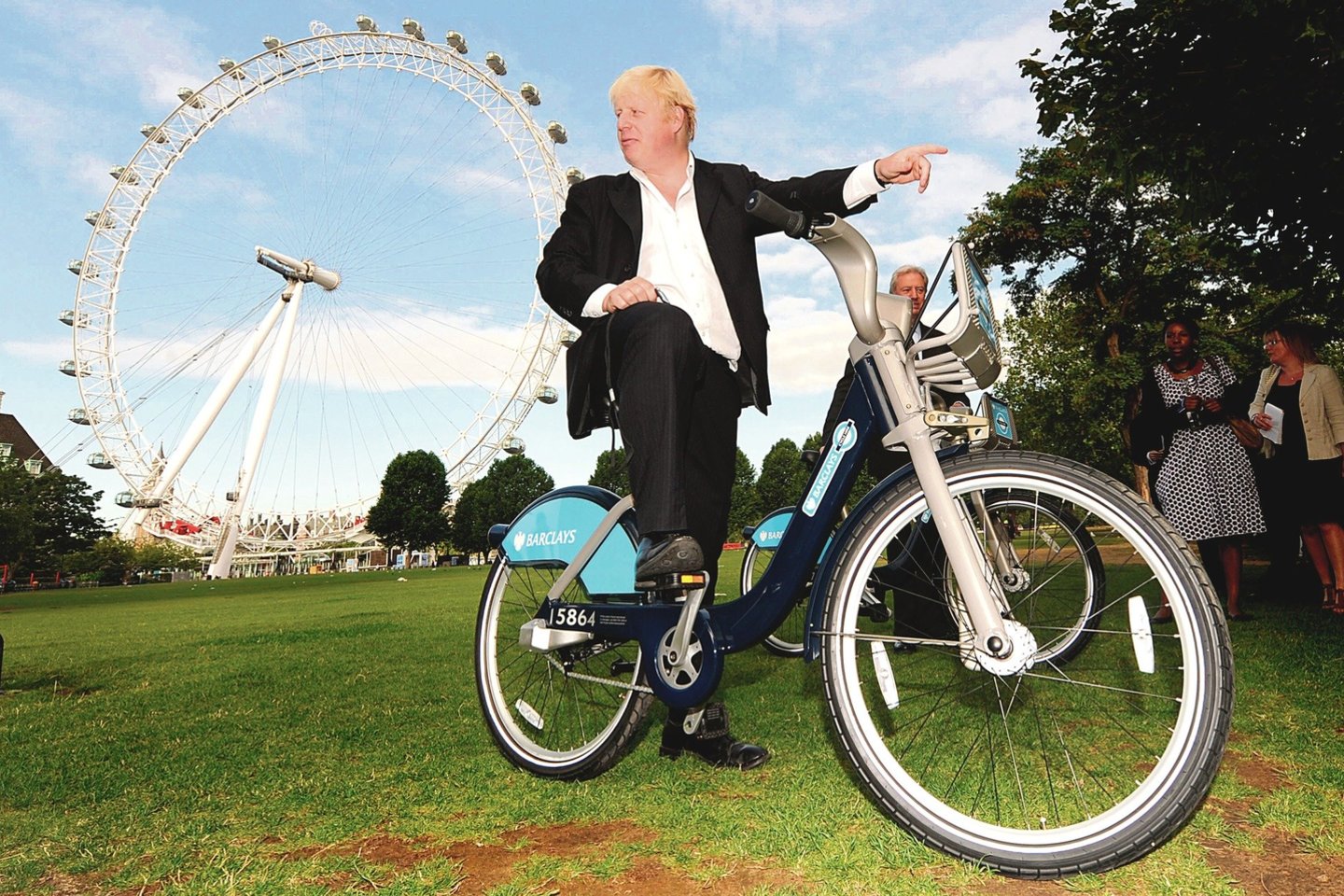 Boriso dviračiai – taip vadinami Londone nuomojami nuo buvusio mero įvaizdžio neatskiriami dviračiai.