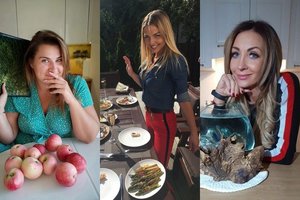 Besiskirianti Vaida Skaisgirė pravėrė namų duris ir parodė, kaip juos puošia