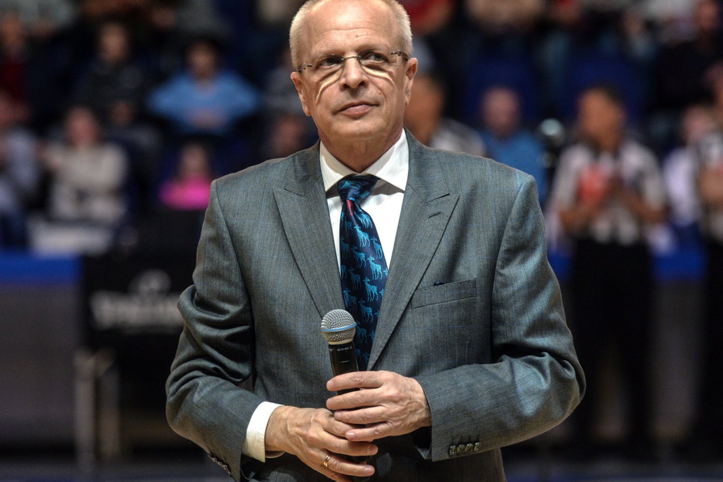 Vladimiras Gomelskis tikisi, kad Lietuva pasieks pusfinalį.<br> Sputnik/Scanpix nuotr.