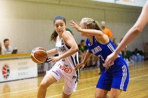 Jaunosios Lietuvos krepšininkės pralaimėjo latvėms