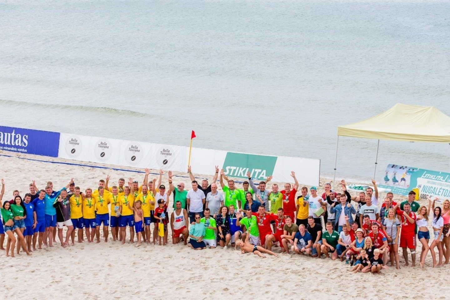  Lietuvos paplūdimio futbolo čempionato lemiamas etapas vyko Nidoje.<br> E.Žaldario/LFF nuotr.