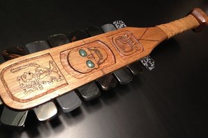 Indėnų ginklas, aštresnis už europietiškuosius kalavijus