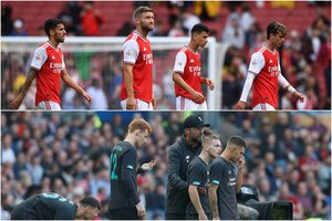 Anglijos futbolo grandų „Arsenal“ ir „Liverpool“ klubų nesėkmės draugiškose rungtynėse