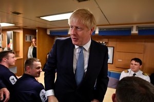 Borisas Johnsonas ir jo mergina įsikraustė į Dauningo gatvę