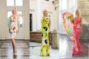 Naujai kolekcijai Audronę Bunikienę įkvėpė pražydę gėlynai