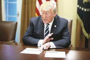 Donaldo Trumpo įpročiai nustebino: pasitiki tik viena naujienų forma