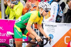 Lenktynėse Nyderlanduose – dviratininkės A. Gedraitytės pergalė