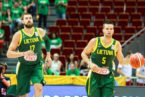 Į Ispaniją nevyks penki Lietuvos krepšinio rinktinės žaidėjai – tarp jų ir ryškiausios žvaigždės