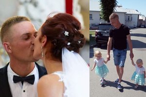 Kraupus įvykis Raseinių rajone dvi mažas mergaites ir negimusį kūdikį paliko našlaičiais