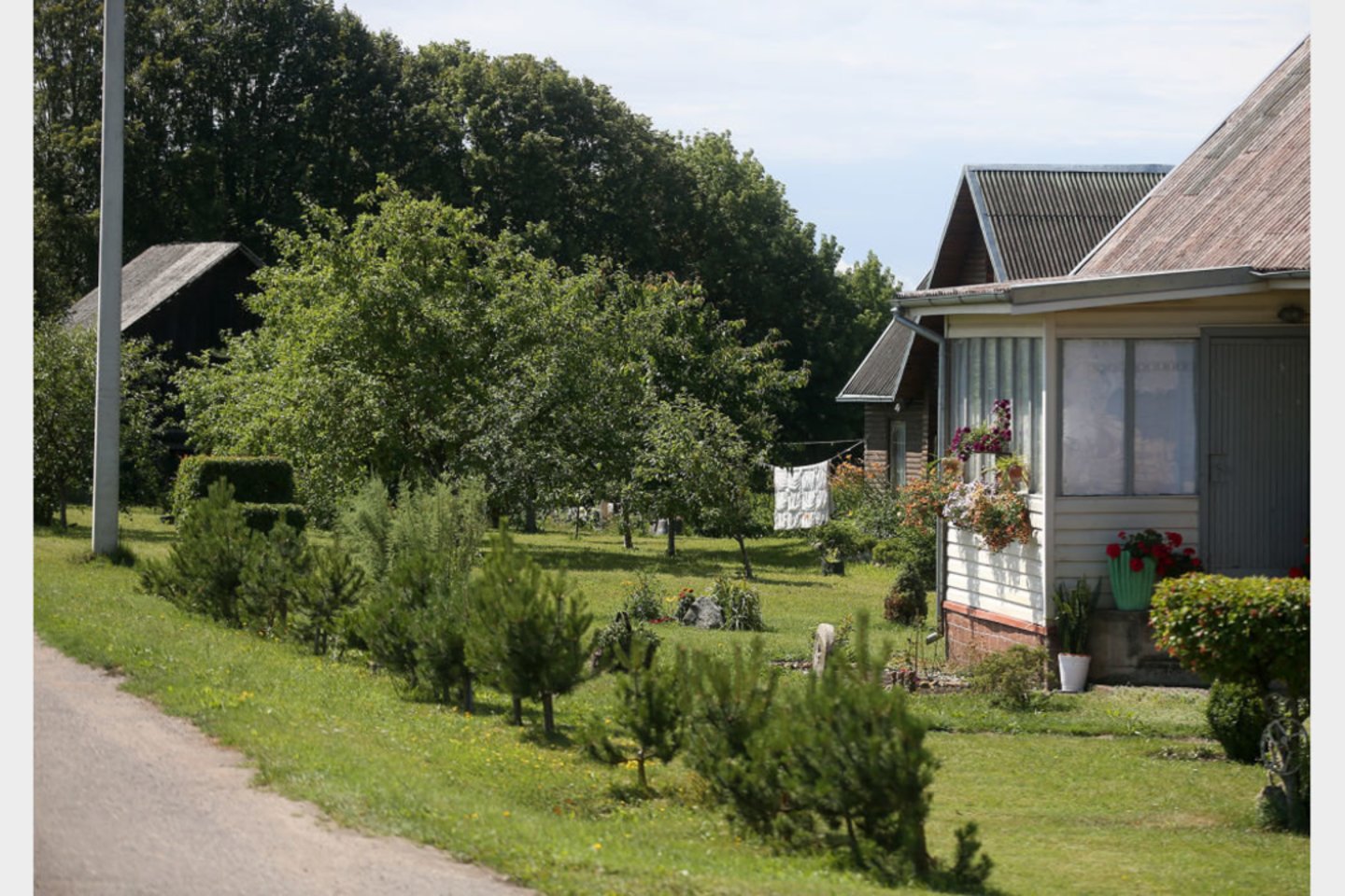 Barkūniškio kaime gyvena apie 60 žmonių.<br>A.Barzdžiaus nuotr.