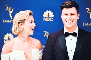 Scarlett Johansson pirmą kartą parodė sužadėtuvių žiedą