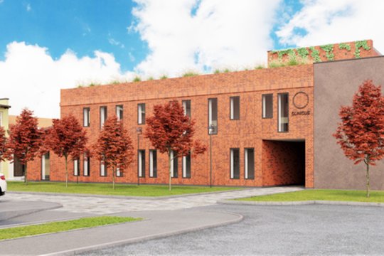 Apleistą vaiduoklį Klaipėdos centre keis moderni klinika 