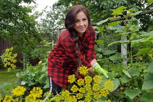 Liveta Kazlauskienė neslepia apmaudo: jos daržo derlius, žolė ir gėlės – nuskurdę