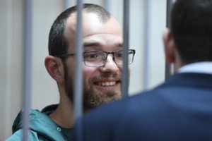 Rusijoje sulaikyti keturi opozicijos aktyvistai, siejami su savaitgalio mitingu Maskvoje