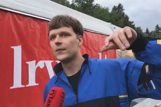 Festivalyje pasirodymą surengęs atlikėjas „Junior A“: „Aš neturėjau čia būti“