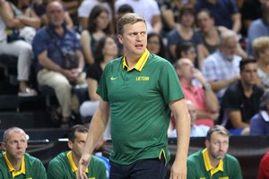 Rinktinės ritmą įvertinęs D. Adomaitis: „Kai kurie žaidėjai patys prašėsi keitimo“