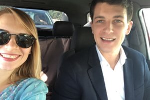 Aktorius Simonas Storpirštis vedė savo mylimąją