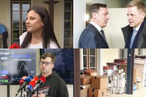 Iš pradžių plėšėsi dėl radinio Zuokų namuose, o dabar neria į krūmus