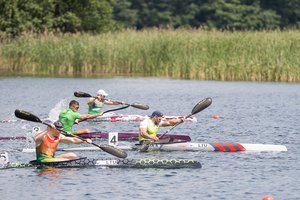Pasaulio jaunimo čempionate baidarininkai ir kanojininkai sprinte nesublizgėjo