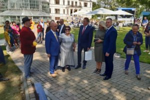 Bus atkurta autentiška Kretingos dvaro rūmų veranda – pradėti atstatymo darbai  