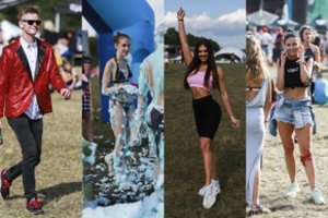 „Granatos Live“ festivalyje merginos rodo įdegusius pilvukus, o vyrai išsiskiria net kostiumais