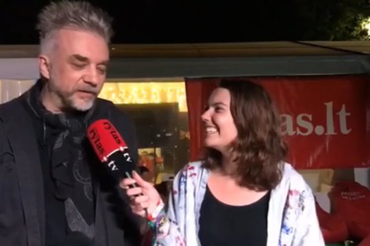 Po pasirodymo festivalyje A. Mamontovas pritrūko žodžių: paklauskite manęs rytoj