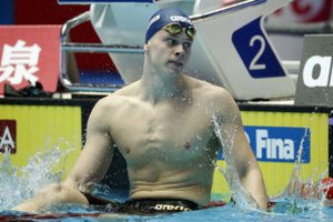 D. Rapšys Tokijuje iškovojo antrąją pergalę pasaulio taurės plaukimo varžybose