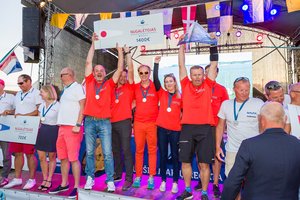 Kuršių marių regatą laimėjo jachtos „Cool Water“ įgula