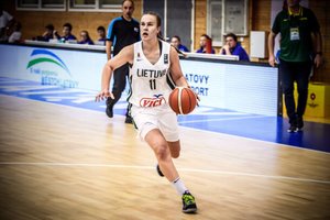 Lietuvos merginų jaunimo rinktinė Europos čempionate iškovojo pirmąją pergalę