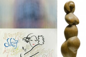 A. Mončio namuose–muziejuje vykusiame Vilniaus aukcione kovas kurstė ne tik A. Mončys