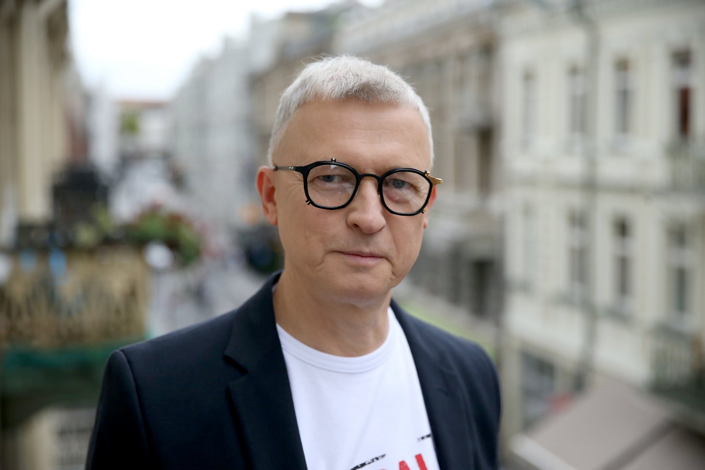 Į netikrą skandalą sostinėje buvo įtrauktas ir J.Meko vizualiųjų menų centro direktorius G.Sodeika.<br>R.Danisevičiaus nuotr.