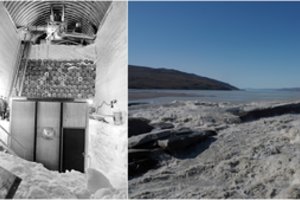 Slaptą JAV karinę bazę neša tirpstantys ledynai: iš čia ketino smogti sovietams