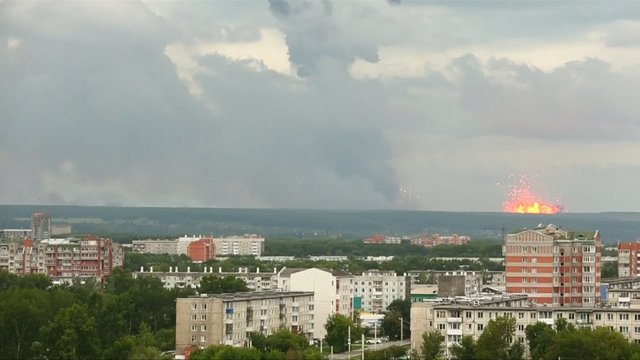 Smarkių miško gaisrų niokojamame Krasnojarske – dar viena nelaimė