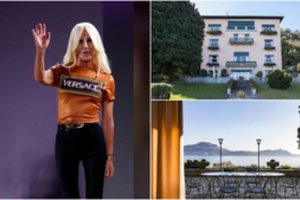 Donatella Versace įsigijo vilą su 50 kambarių