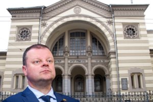 Žydams prabilus apie grasinimus, S. Skvernelis atsigręžė į policiją