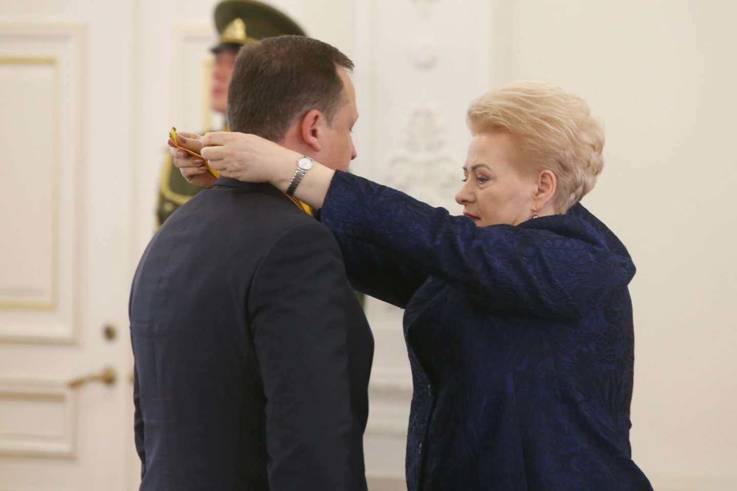 Evaldas Pašilis iš esmės tęsė tą pačią tylios ištikimybės D.Grybauskaitei politiką.<br>R.Danisevičiaus nuotr.