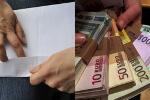 Vokietijoje paslaptingas labdarys dalija „stebuklingus maišelius“ su grynaisiais