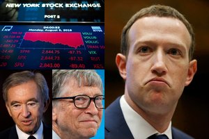 Juodžiausia diena metuose – pasaulio turtuolių milijardai ištirpo per akimirką