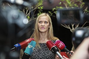 Dėl sudavimų vaikui teisiamai Eglei Kručinskienei įstrigo mįslinga prokurorės frazė