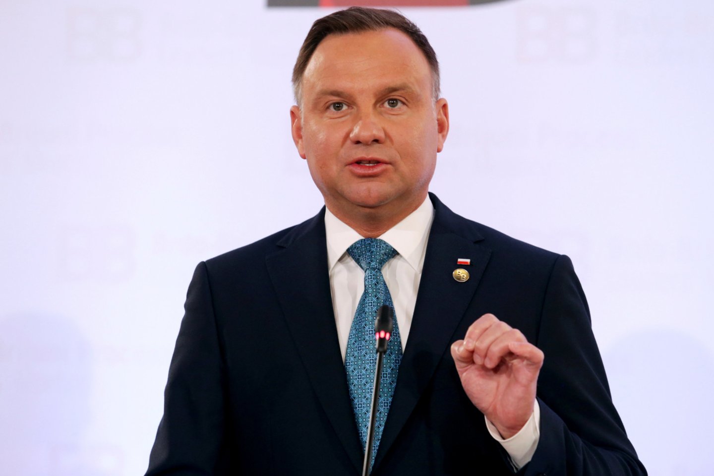 Lenkijos prezidentas A.Duda paskyrė parlamento rinkimų datą: jie vyks spalio 13-ąją.